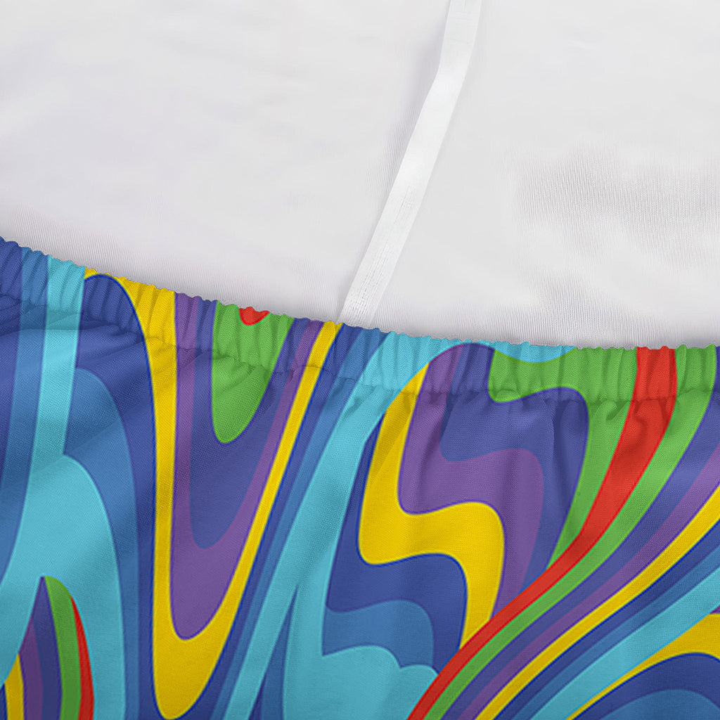 Psychedelic Print Sofa Cover