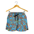 Psychedelic Print Women's Shorts