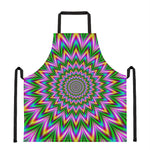 Psychedelic Radiant Optical Illusion Apron