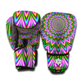 Psychedelic Radiant Optical Illusion Boxing Gloves