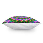 Psychedelic Radiant Optical Illusion Pillow Cover