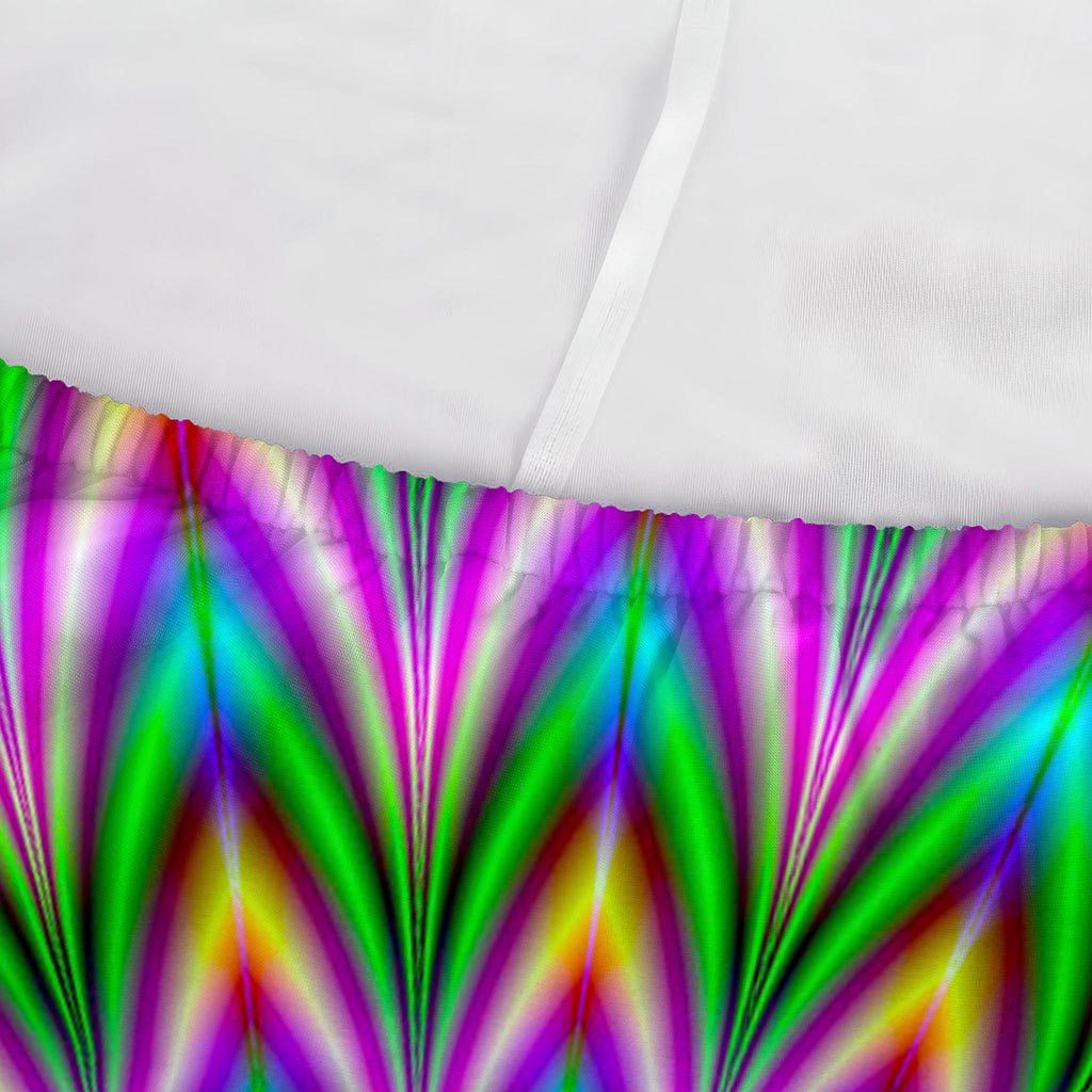 Psychedelic Radiant Optical Illusion Sofa Cover