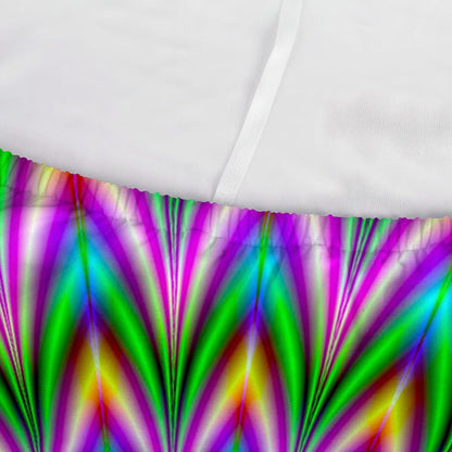 Psychedelic Radiant Optical Illusion Sofa Cover