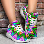 Psychedelic Radiant Optical Illusion Sport Shoes GearFrost