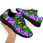 Psychedelic Radiant Optical Illusion Sport Shoes GearFrost