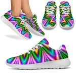 Psychedelic Radiant Optical Illusion Sport Shoes GearFrost