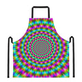 Psychedelic Rave Optical Illusion Apron