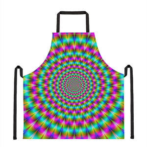 Psychedelic Rave Optical Illusion Apron