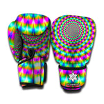 Psychedelic Rave Optical Illusion Boxing Gloves