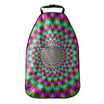 Psychedelic Rave Optical Illusion Car Seat Organizers