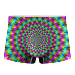 Psychedelic Rave Optical Illusion Men's Boxer Briefs