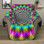 Psychedelic Rave Optical Illusion Recliner Protector