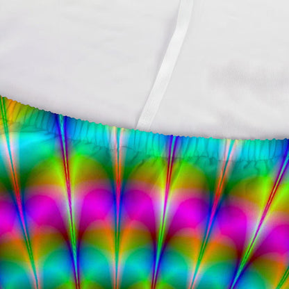 Psychedelic Rave Optical Illusion Sofa Cover