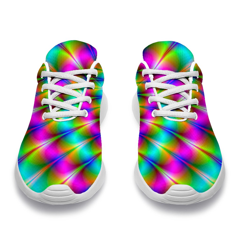 Psychedelic Rave Optical Illusion Sport Shoes GearFrost