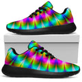 Psychedelic Rave Optical Illusion Walking Shoes