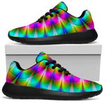 Psychedelic Rave Optical Illusion Sport Shoes GearFrost