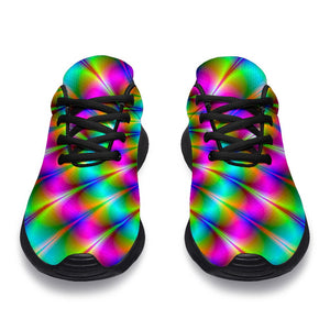 Psychedelic Rave Optical Illusion Sport Shoes GearFrost