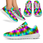 Psychedelic Rave Optical Illusion Sport Shoes GearFrost