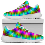 Psychedelic Rave Optical Illusion Sport Shoes GearFrost