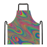 Psychedelic Rave Print Apron
