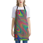 Psychedelic Rave Print Apron