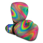 Psychedelic Rave Print Boxing Gloves