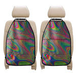 Psychedelic Rave Print Car Seat Organizers