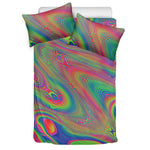 Psychedelic Rave Print Duvet Cover Bedding Set