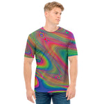 Psychedelic Rave Print Men's T-Shirt