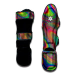 Psychedelic Rave Print Muay Thai Shin Guard