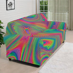 Psychedelic Rave Print Sofa Cover