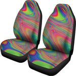 Psychedelic Rave Print Universal Fit Car Seat Covers