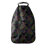 Psychedelic Sea Turtle Pattern Print Car Seat Organizers