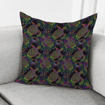 Psychedelic Sea Turtle Pattern Print Pillow Cover