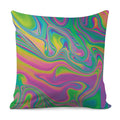 Psychedelic Soap Bubble Print Pillow Cover
