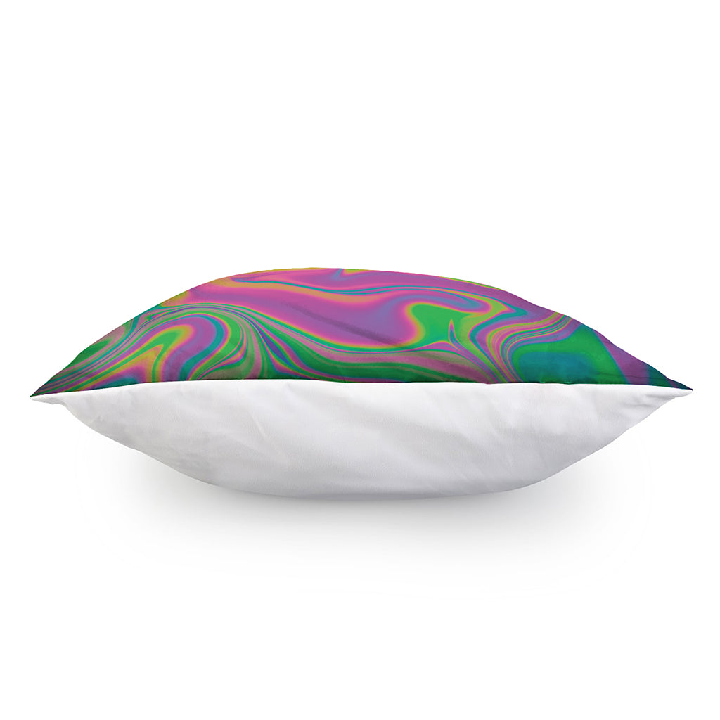 Psychedelic Soap Bubble Print Pillow Cover