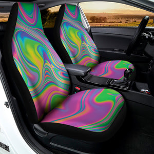 Psychedelic Soap Bubble Print Universal Fit Car Seat Covers