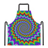 Psychedelic Spiral Optical Illusion Apron