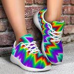 Psychedelic Spiral Optical Illusion Sport Shoes GearFrost