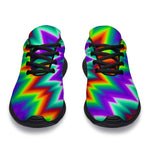 Psychedelic Spiral Optical Illusion Sport Shoes GearFrost