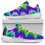 Psychedelic Spiral Optical Illusion Sport Shoes GearFrost