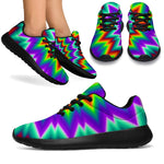 Psychedelic Spiral Optical Illusion Sport Shoes GearFrost