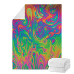 Psychedelic Surface Print Blanket