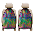 Psychedelic Surface Print Car Seat Organizers