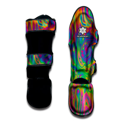 Psychedelic Surface Print Muay Thai Shin Guard