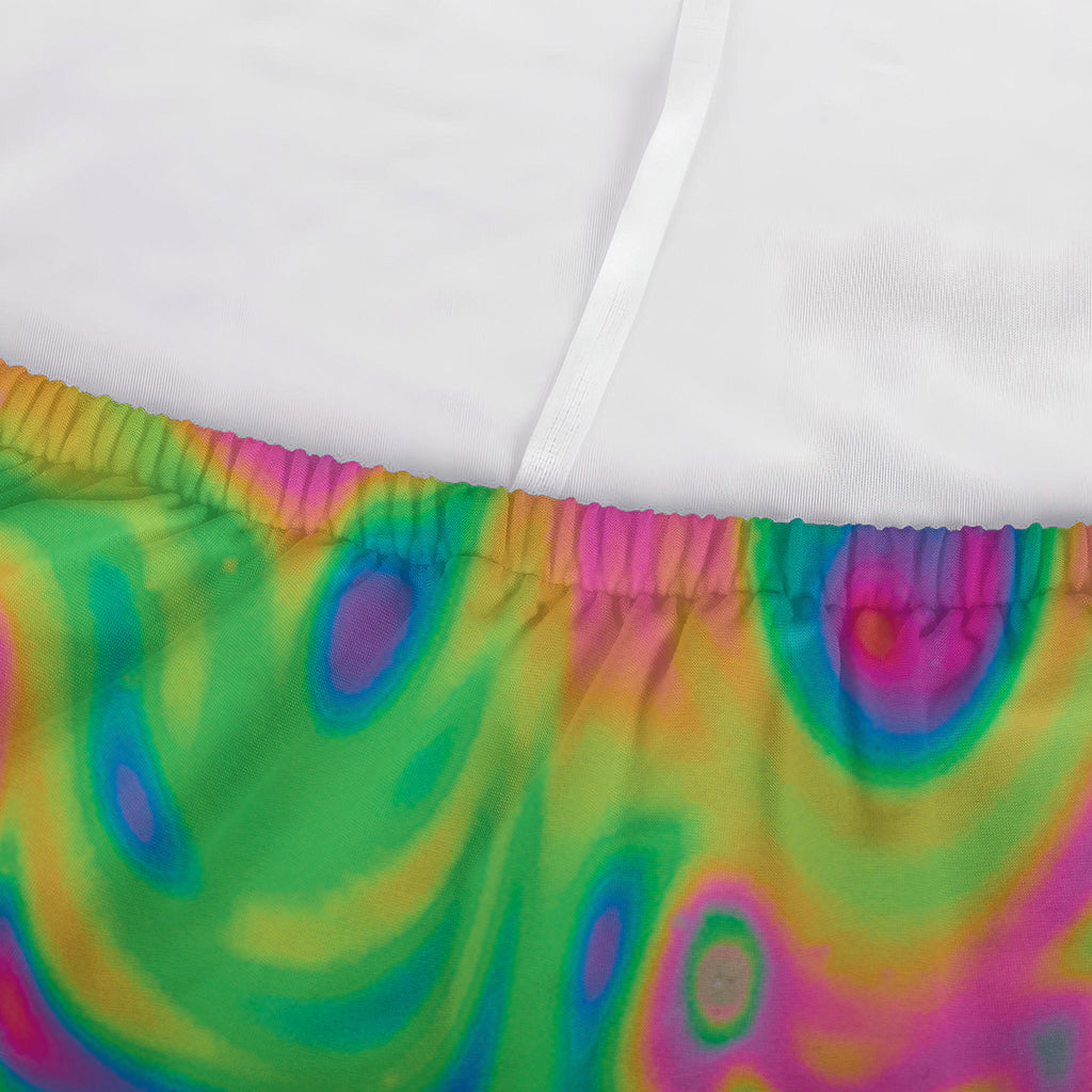Psychedelic Surface Print Sofa Cover