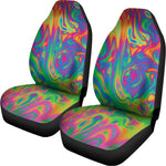 Psychedelic Surface Print Universal Fit Car Seat Covers