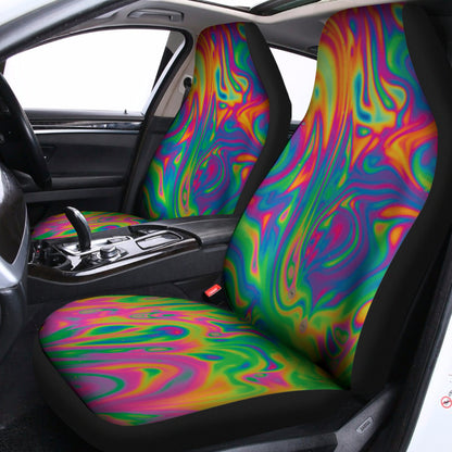 Psychedelic Surface Print Universal Fit Car Seat Covers