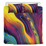 Psychedelic Trippy Fractal Print Duvet Cover Bedding Set