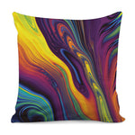 Psychedelic Trippy Fractal Print Pillow Cover